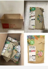 X12 ASSORTED WHOLEFOOD EARTH BAGS TO INCLUDE WHOLEFOOD EARTH TURKISH DELIGHT ROSE AND LEMON 250 G | GMO FREE | DAIRY FREE.