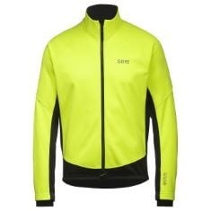 1 X GORE WEAR MENS C3 JACKET, NEON YELLOW/BLACK, XL EU.