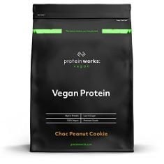 13 X PROTEIN WORKS - VEGAN PROTEIN POWDER, PLANT BASED PROTEIN SHAKE, VEGAN BLEND, GLUTEN FREE, 33 SERVINGS, CHOC PEANUT COOKIE, 1 KG BB: 09/2024.