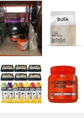 7X ASSORTED PROTEIN TO INCLUDE OLIMP LABS L-CARNITINE XPLODE POWDER, ORANGE FLAVOUR, 300 G, BULK ULTRA FINE SCOTTISH OATS, 1 KG, 20 SERVINGS, PACKAGING MAY VARY, SCIENCE IN SPORT 7 PACK VARIETY ISOTO