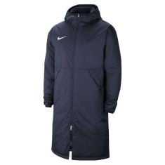 1 X NIKE MEN'S TEAM PARK 20 WINTER JACKET, OBSIDIAN/WHITE, M UK.