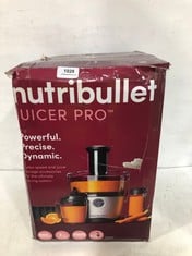 NUTRIBULLET JUICER PRO RRP- £119.99