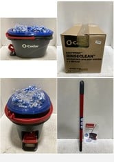 O-CEDAR EASY WRING RINSE CLEAN MICROFIBER SPIN MOP SYSTEM