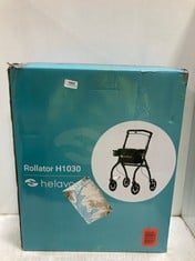 HELAVO ROLLATOR H1030 LIGHTWEIGHT INDOOR FOR NARROW HOMES RRP- £149.99