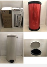 BRABANTIA NEWLCON PEDAL BIN 30 LITRE TO INCLUDE CURVER DECO BIN - 40L