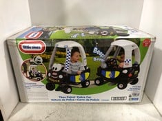 LITTLE TIKES COZY COUPE TIKES PATROL POLICE CAR