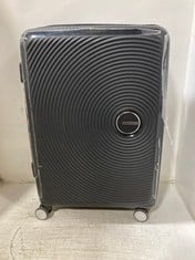 AMERICAN TOURISTER SOUNDBOX TRAVEL CASE BLACK HARDSHELL SPINNER 67/24 71.5/81L RRP- £119