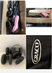 GRACO BABY STROLLER/PUSHCHAIR PINK/BLACK