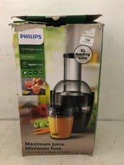 PHILIPS CENTRIFUGAL JUICER HR1855/70 RRP- £110