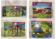 3 X ASSORTED SCHLEIN KIDS TOYS TO INCLUDE HORSE CLUB 42535 PLAYSET