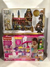 HARRY POTTER MAGICAL MINIS HOGWARTS CASTLE TO INCLUDE FISHER-PRICE BARBIE LITTLE PEOPLE DREAMHOUSE