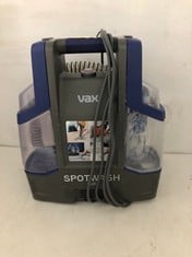 VAX SPOTWASH SPOT CLEANER MODEL NO-CDCW-CSXA RRP- £130