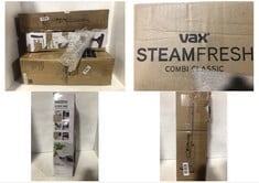 3 X ASSORTED CLEANERS TO INCLUDE VAX STEAM FRESH COMBI CLASSIC UPRIGHT CLEANER