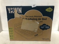 YAWN AIR THE LUXURY MOTORISED SELF-INFLATING AIR BED SIZE DOUBLE