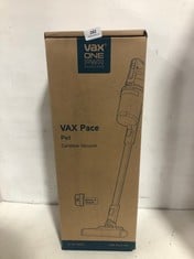 VAX ONEPWR CORDLESS VAX PACE PET UPRIGHT MODEL NO-CLSV-VPKA RRP- £139