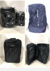 DAKINE TRAVEL CASE BLACK FABRIC 2-WHEELER SMALL/MEDIUM TO INCLUDE SALOMON TRAILBLAZER BACKPACK BLACK