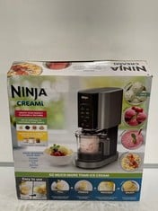 NINJA CREAMI ICE CREAM MAKER & FROZEN DESSERT MAKER RRP- £200