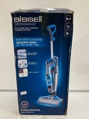 BISSELL CROSSWAVE ALL IN ONE MULTI-SURFACE CLEANING SYSTEM RRP- £300