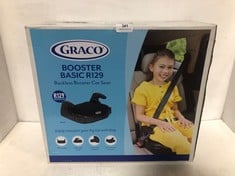 GRACO BOOSTER BASIC R129 BACKLESS BOOSTER CAR SEAT