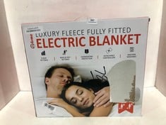 WARMER LUXURY FLEECE FULLY FITTED ELECTRIC BLANKET KING SIZE