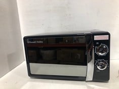 RUSSELL HOBBS COLOURS PLUS+ CLASSIC COMPACT MANUAL MICROWAVE MODEL NO-RHMM701B-N