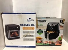 UTEN AIR OVEN 10L MODEL NO-TXG-TM10L TO INCLUDE TOWER VORTX 4.3 LITRE AIR FRYER