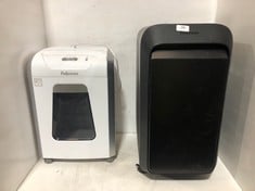 3 X ASSORTED FELLOWES PAPER SHREDDERS TO INCLUDE POWERSHRED FS-12C CROSS SHREDDER