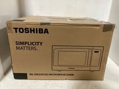 TOSHIBA 750-800W MICROWAVE OVEN MODEL NO-MM-EM23P(SS)