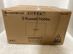 RUSSELL HOBBS COMPACT DIGITAL MICROWAVE MODEL NO-RHM2076S-AZ