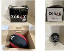 ZORAX HELMETS MATT BLACK SIZE XL ZOR-608/TULA