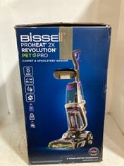 BISSELL PROHEAT 2X EVOLUTION PET PRO CARPET & UPHOLSTERY WASHER RRP- £330