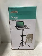 STAGG LAPTOP STAND COS 10 BK RRP- £99.99