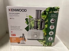 KENWOOD MULTIPRO EXPRESS ALL-IN-ONE SYSTEM FOOD PROCESSOR MODEL NO-FDP65.860WH RRP- £149.99