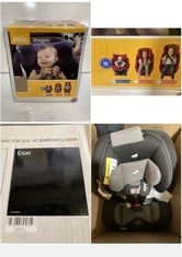 JOIE STAGES GROUP 0+/1/2 CAR SEAT COAL RRP- £99.99