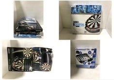 4 X ASSORTED ITEMS TO INCLUDE WINMAU PRO-SFB EXCLUSIVE DARTBOARD