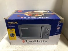 RUSSELL HOBBS MANUAL 20 LITRE MICROWAVE MODEL NO-RHMM827SS