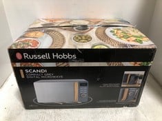 RUSSELL HOBBS SCANDI COMPACT DIGITAL MICROWAVE MODEL NO-RHMD714G-MN