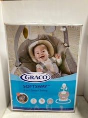 GRACO SOFTSWAY 2-IN-1 SMART SWING RRP- £150