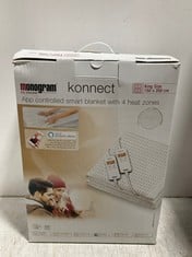 MONOGRAM BT BEURER KONNECT KING SIZE APP CONTROLLED SMART BLANKET WITH 4 HEAT ZONES RRP- £200