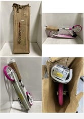 BELEEV FOLDABLE SCOOTER PINK/WHITE MODEL NO-BE030