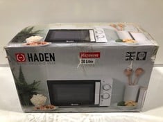 HADEN 20 LITRE MICROWAVE OVEN WHITE