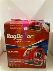 RUGDOCTOR PORTABLE SPOT CLEANER RRP- £190