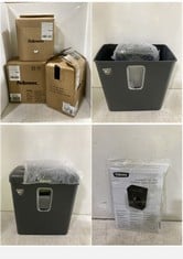 3 X ASSORTED FELLOWES SHREDDERS TO INCLUDE POWERSHRED FS-12C CROSS CUT SHREDDER