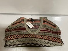 RALPH LAUREN MULTI SWEATER SIZE LG RRP- £279