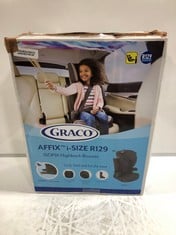 GRACO AFFIX I-SIZE HIGHBACK BOOSTER CAR SEAT