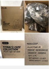 MAXI-COSI TITAN S I-SIZE COLLECTION MULTI-AGE CAR SEAT 15M-12Y RRP- £199.99