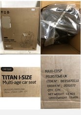 MAXI-COSI TITAN S I-SIZE COLLECTION MULTI-AGE CAR SEAT 15M-12Y RRP- £199.99