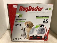 RUG DOCTOR PET PORTABLE SPOT CLEANER RRP- £125