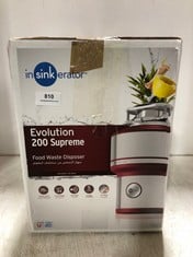 INSINKERATOR EVOLUTION 200 SUPREME FOOD WASTE DISPOSER RRP- £449