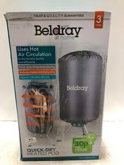 BELDRAY AT HOME QUICK-DRY HEATED POD